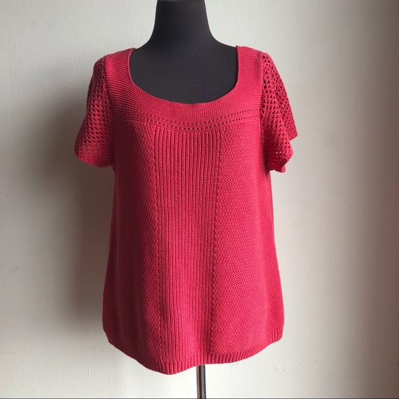 LOFT Sweaters - Loft sz L short sleeve sweater